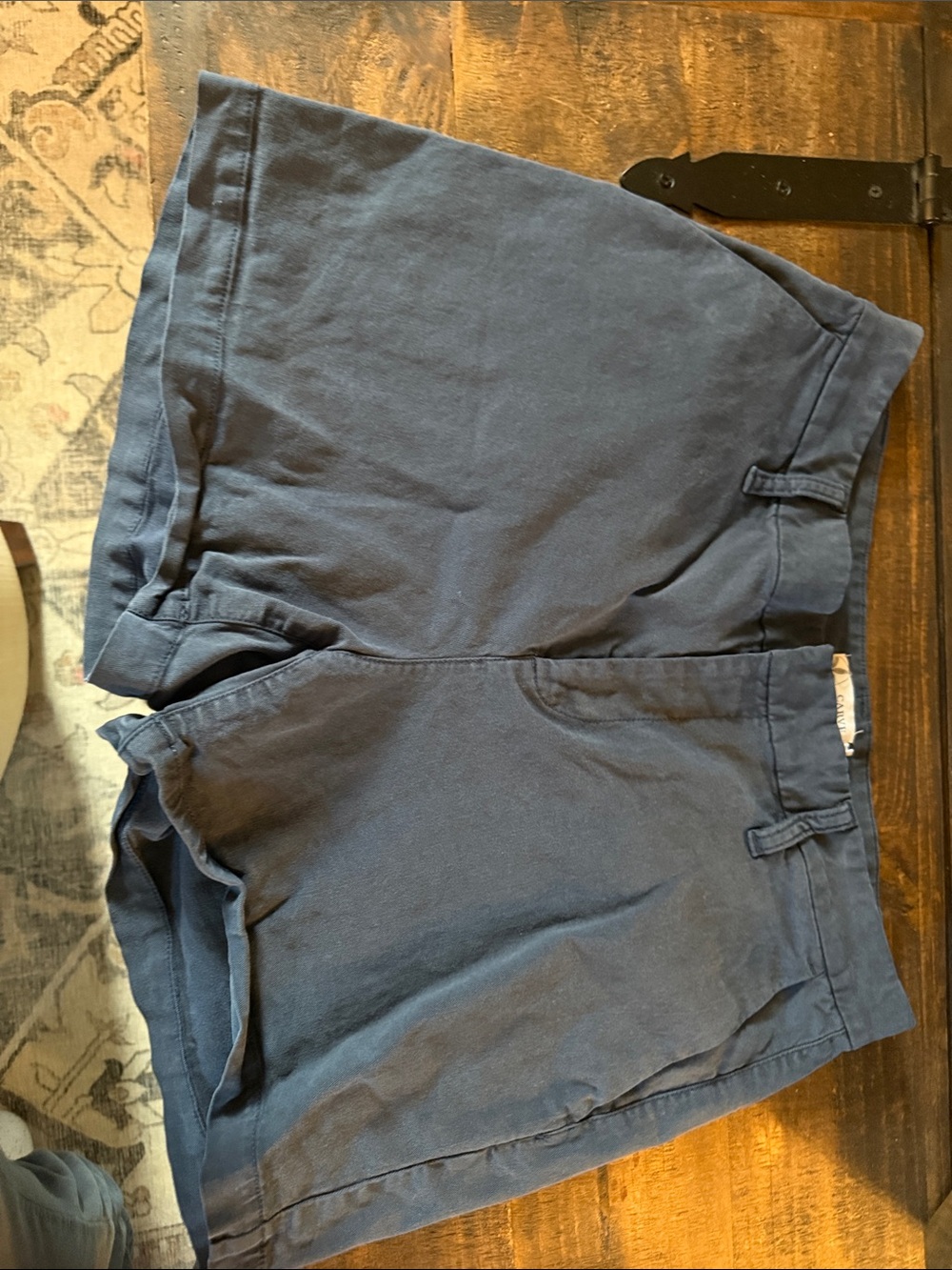 Carve Designs Women's Navy Blue Casual Bermuda Shorts
